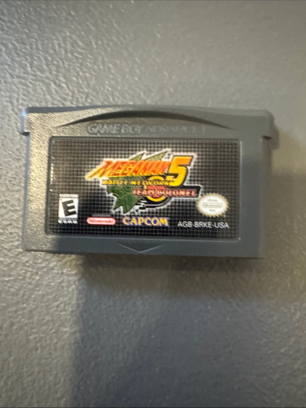 Nintendo GameBoy Advance Megaman Battle Network 5 team colonel Cartridge